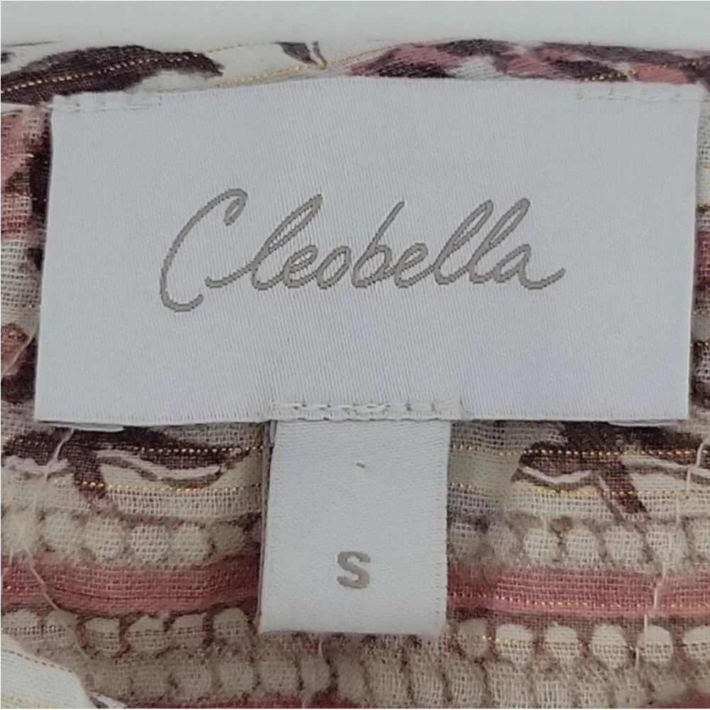 Cleobella Floral Smocked Crop Top - Picture 7 of 12